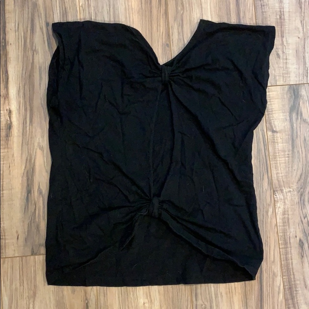 Forever21 Cutout Back Graphic Tee - Picture 2 of 4